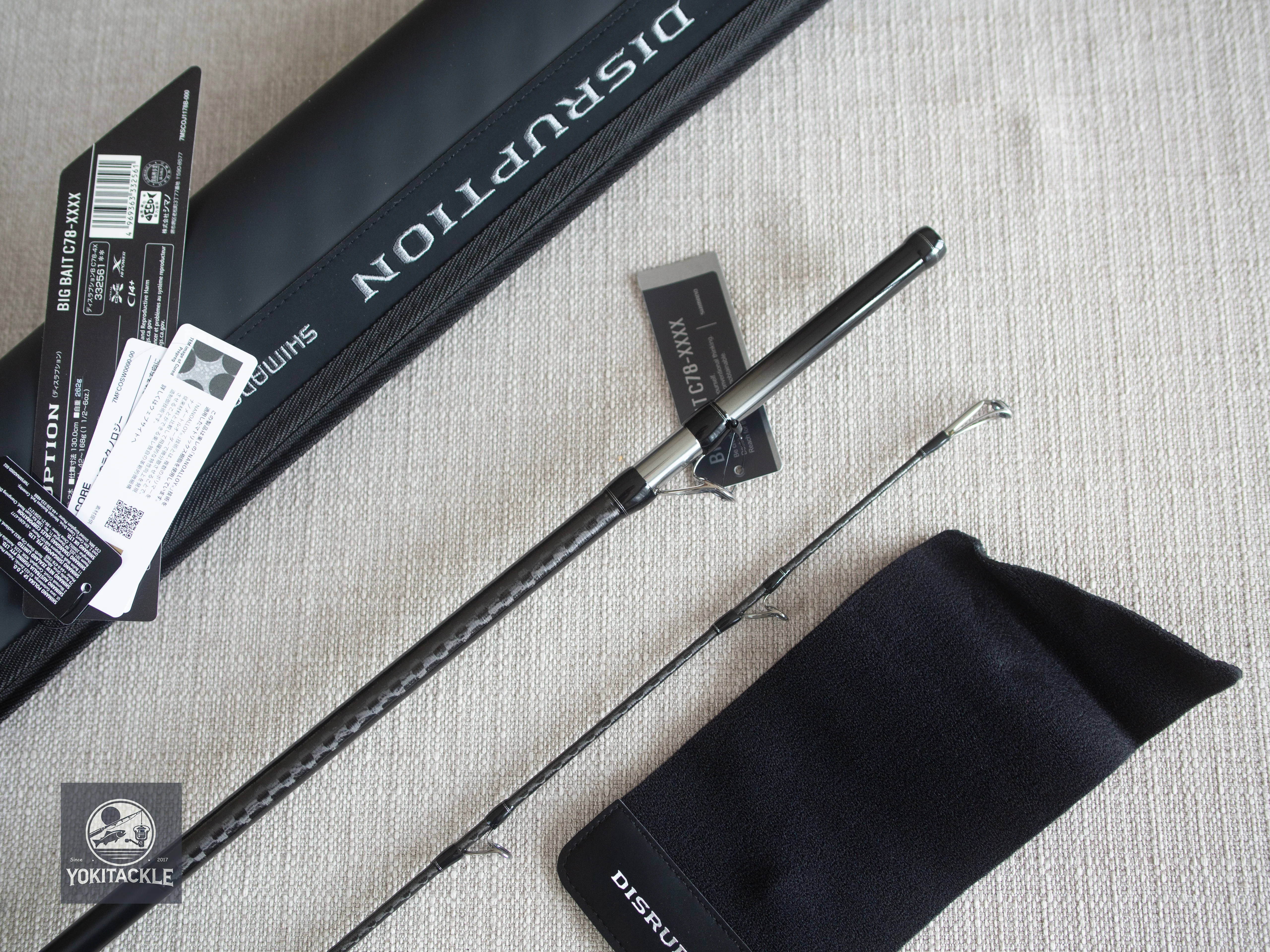 Brand New Shimano Disruption BIG BAIT C78-XXXX Baitcasting Rod for Bass - Image 10
