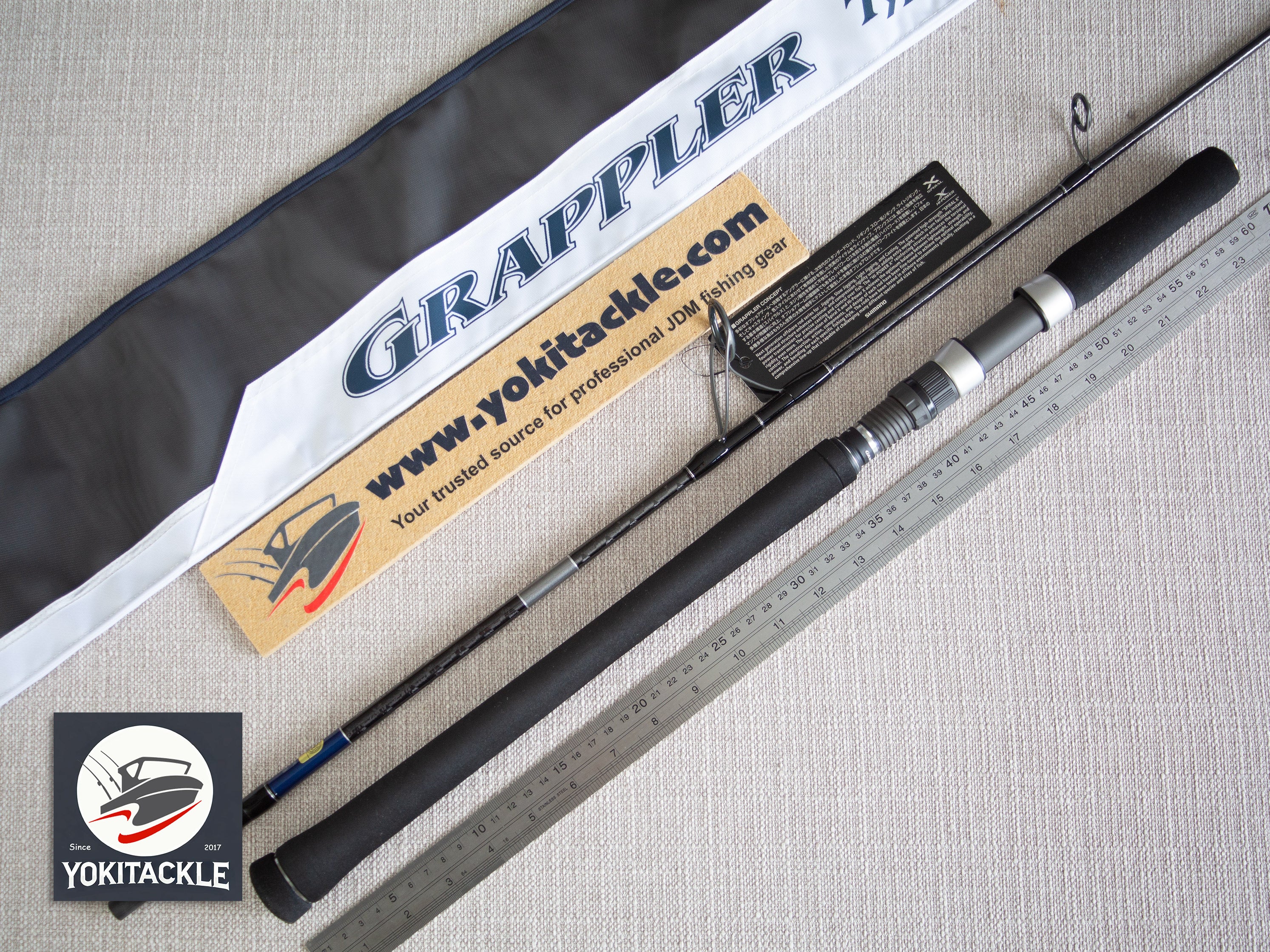 Brand New Shimano GRAPPLER Type-J S60-5 Spinning Rod - Image 2