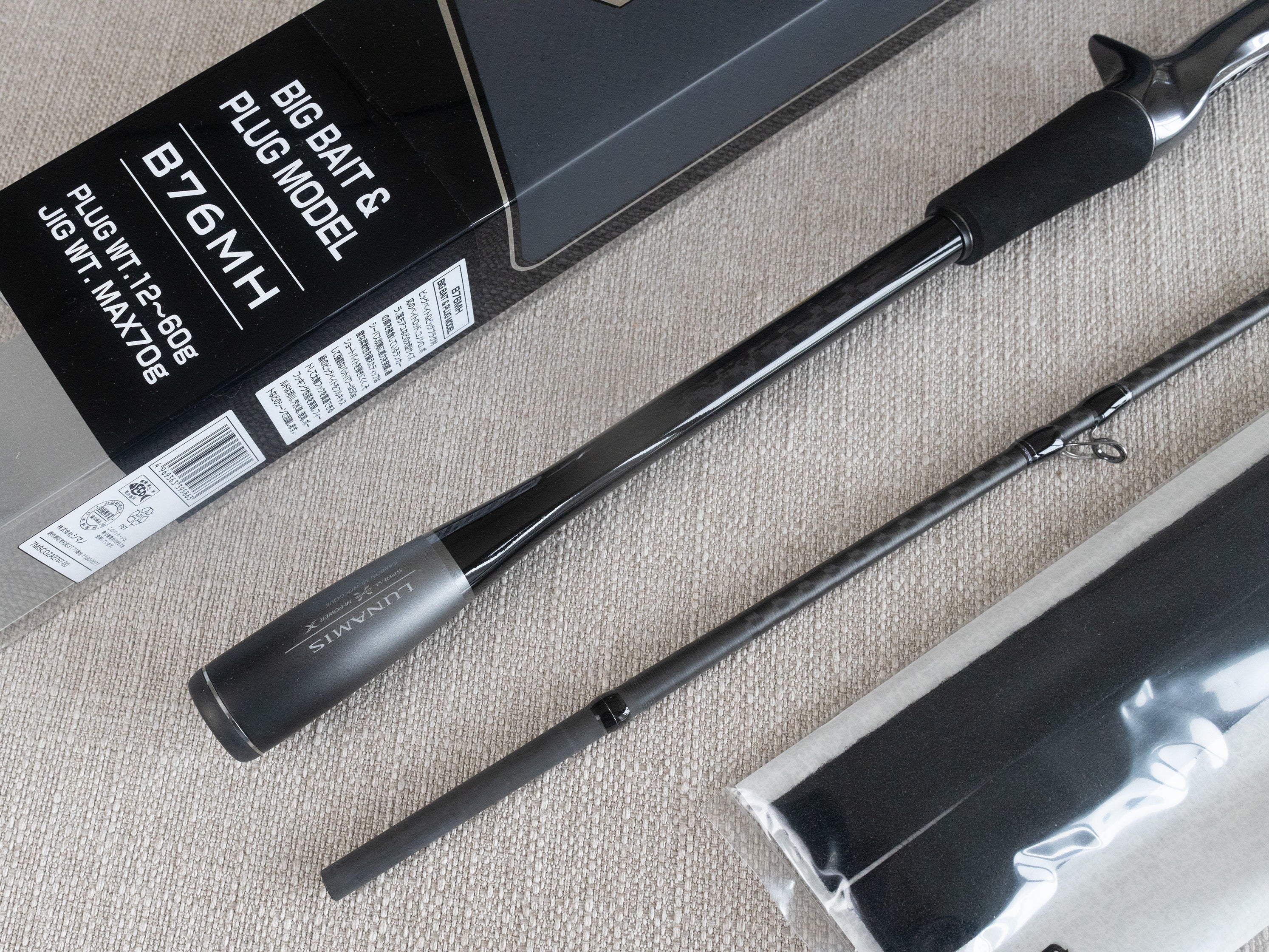 Brand New Shimano LUNAMIS B76MH Baitcasting Rod - Image 2