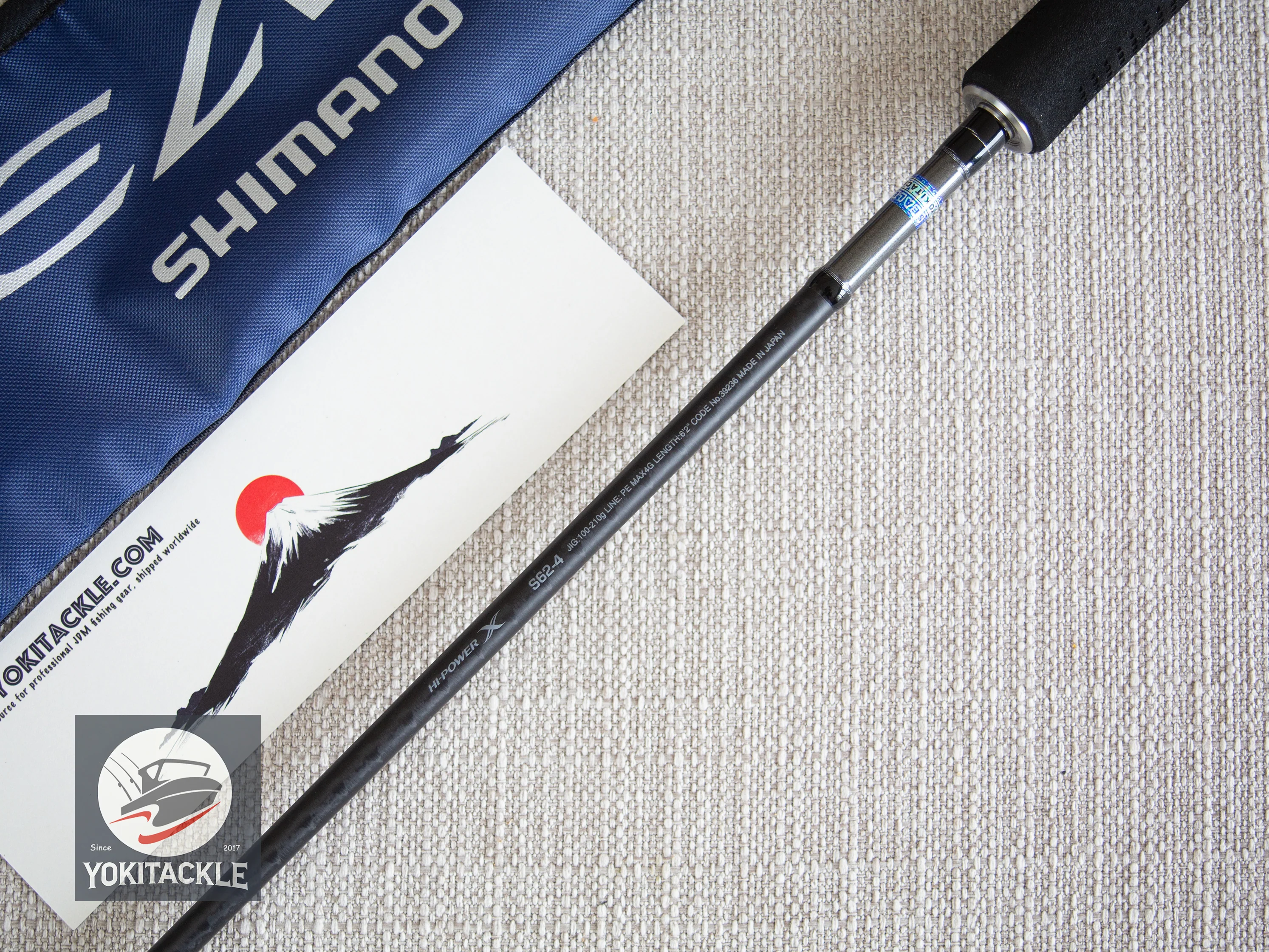 Brand New Shimano OCEA JIGGER Concept S S62-4 Spinning Rod - Image 6