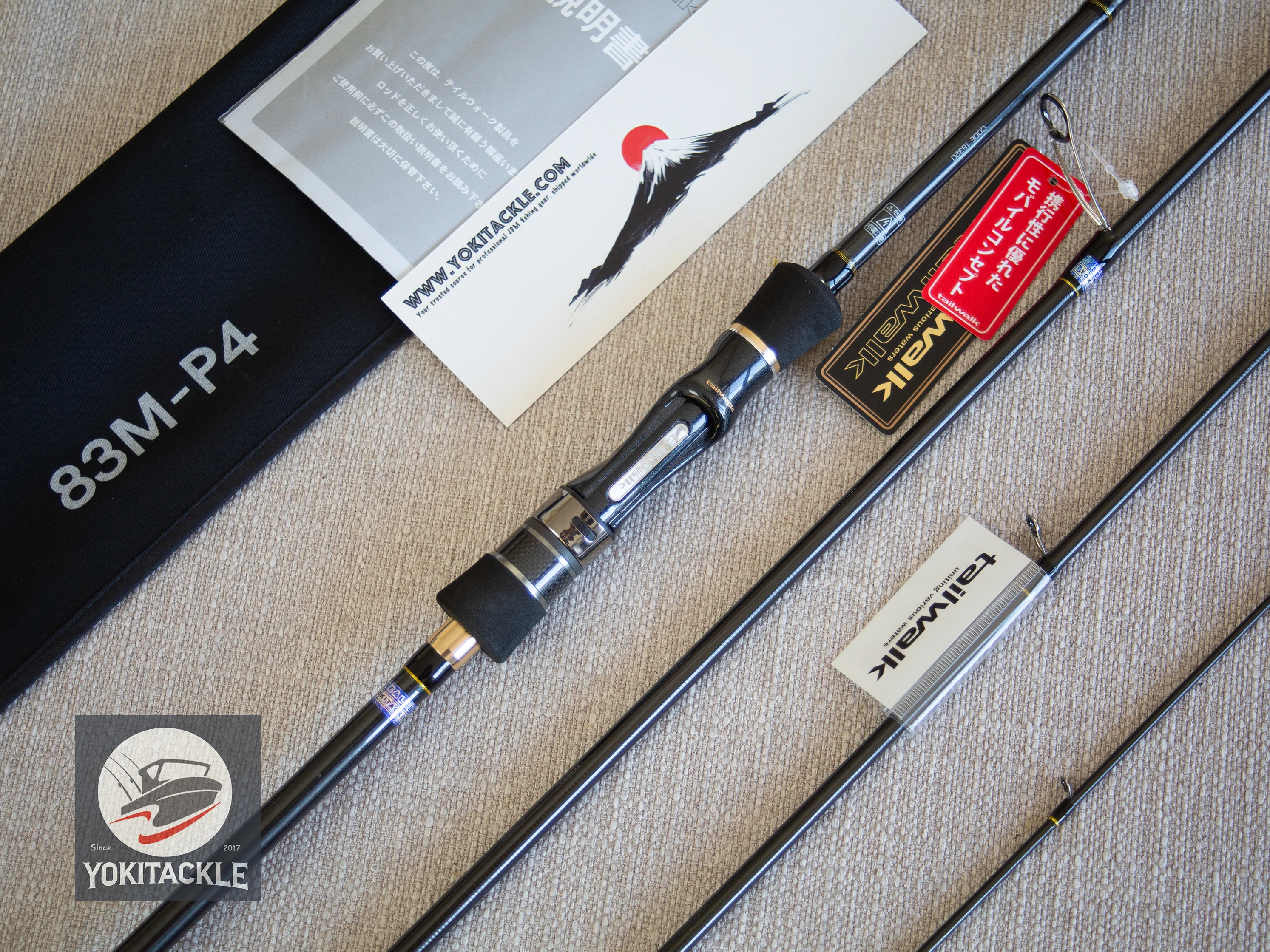 Brand New Tailwalk EGIST TZ 83M-P4 Spinning Rod for EGING Squid Jig FUJI TORZITE Ring - Image 4
