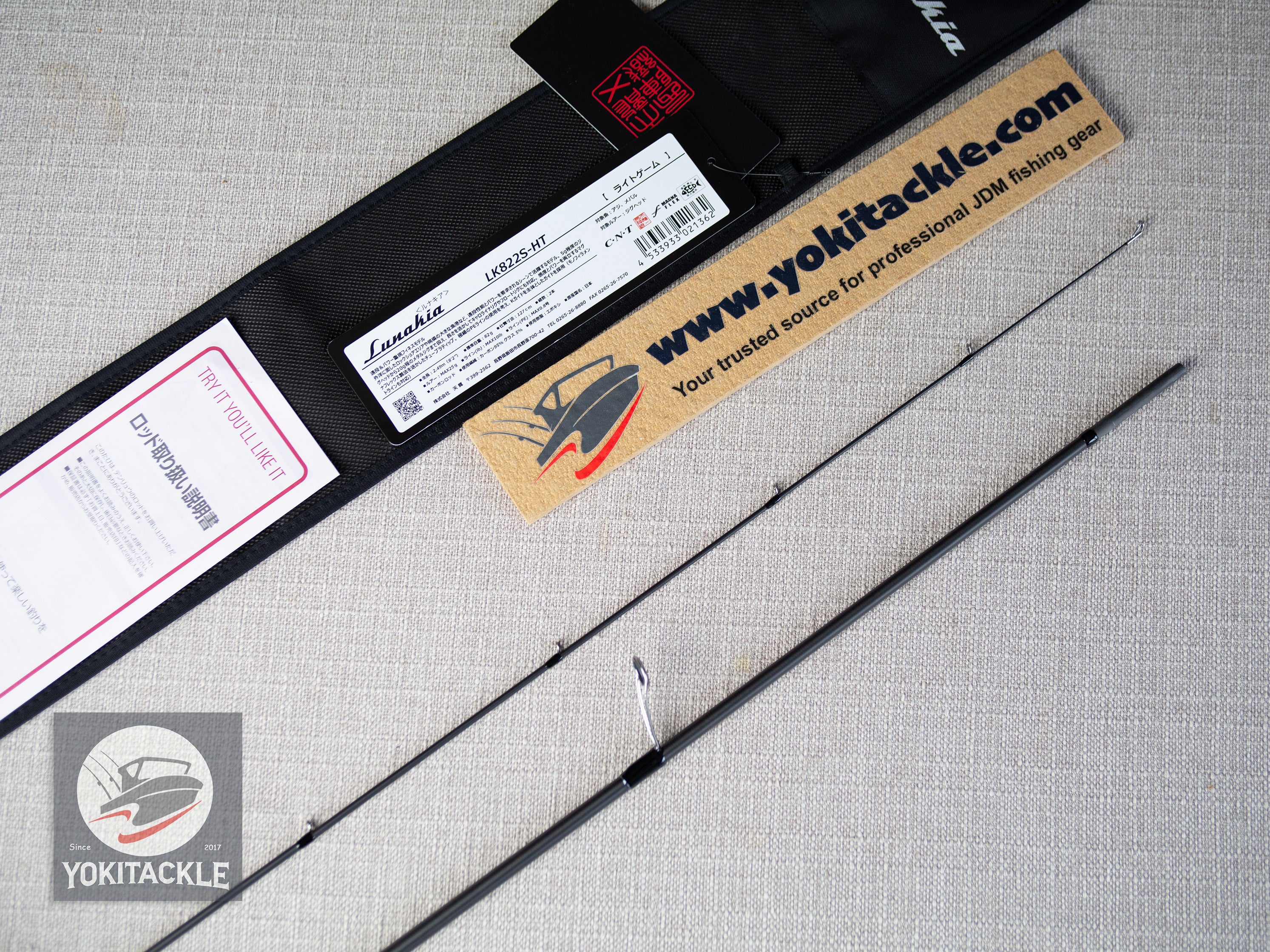 Brand New Tenryu Lunakia LK822S-HT Spinning Rod - Image 8