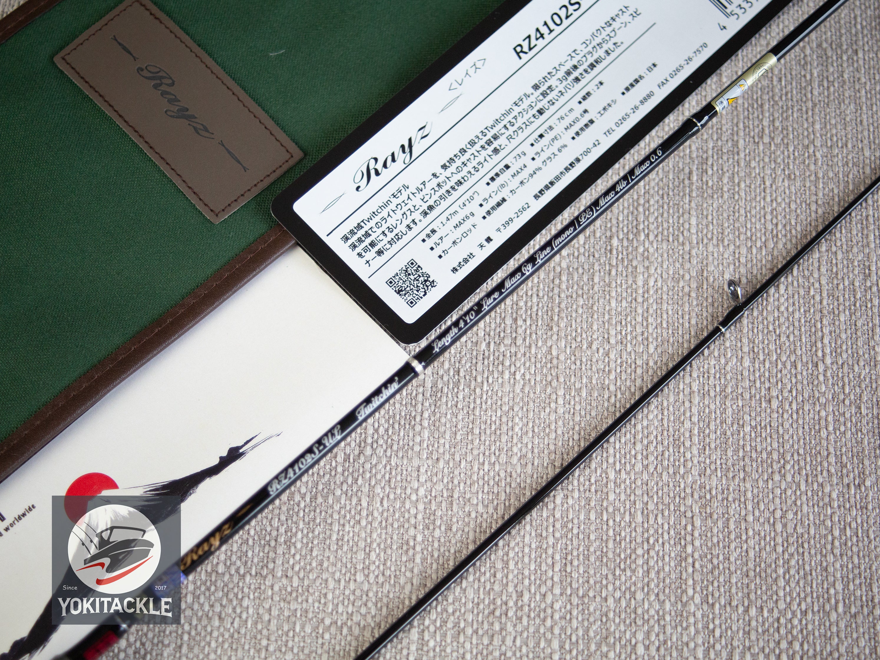 Brand New Tenryu Rayz RZ4102S-UL Spinning Rod for Trout - Image 6