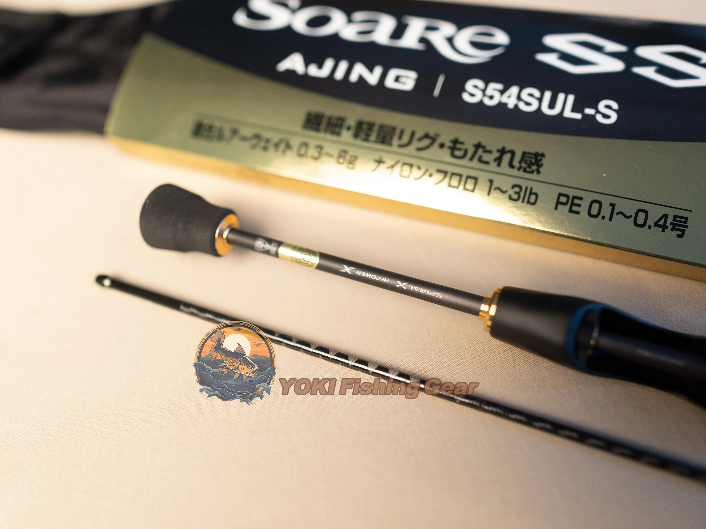 Brand New Shimano 22 SOARE SS AJING S54SUL-S Spinning rod - Image 3