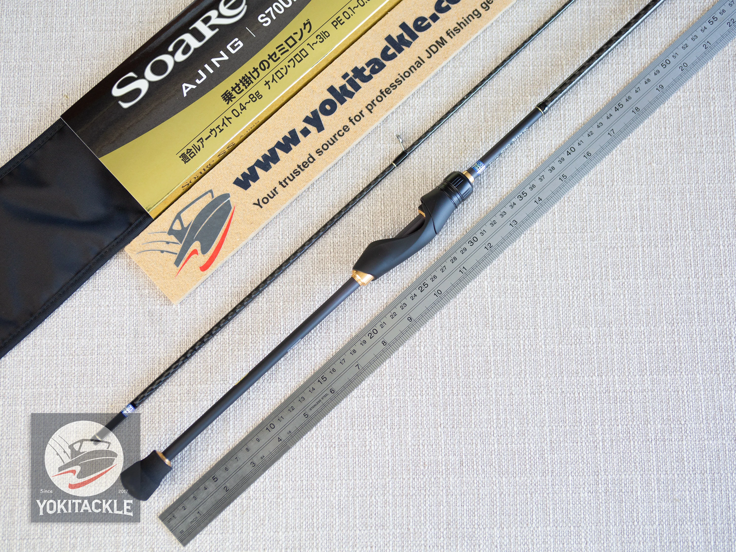Brand New Shimano 22 SOARE SS AJING S70UL-S Spinning rod - Image 2