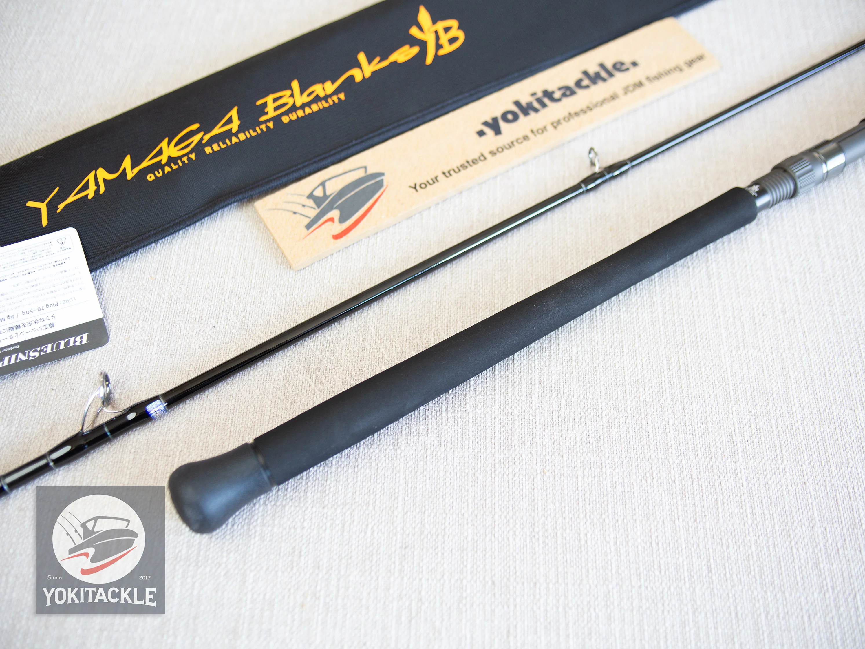 Brand New YAMAGA Blanks 24 Blue Sniper 103ML-M Spinning Rod - Image 3
