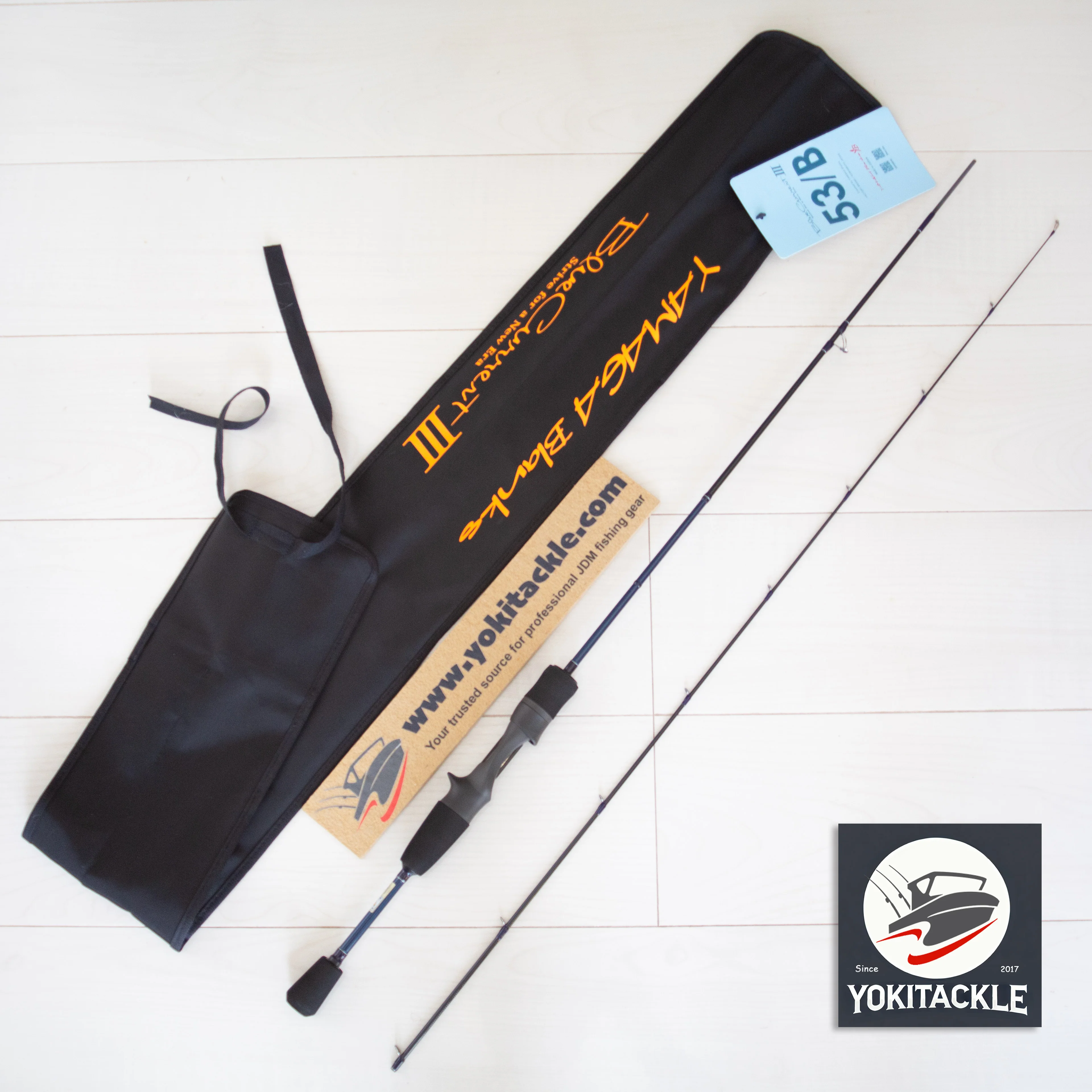 Brand New YAMAGA Blanks Blue Current III 53/B Baitcasting Rod