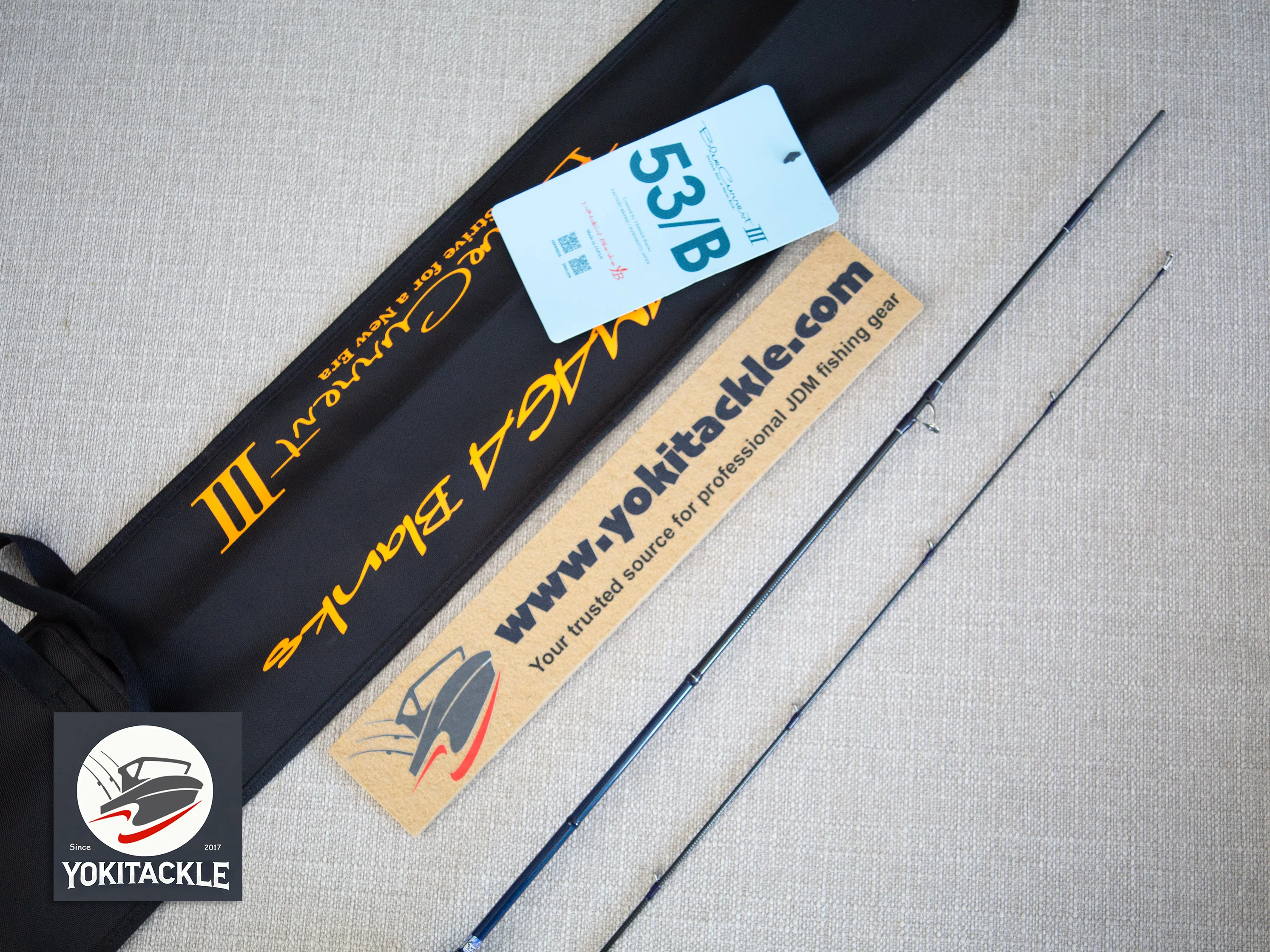 Brand New YAMAGA Blanks Blue Current III 53/B Baitcasting Rod - Image 8