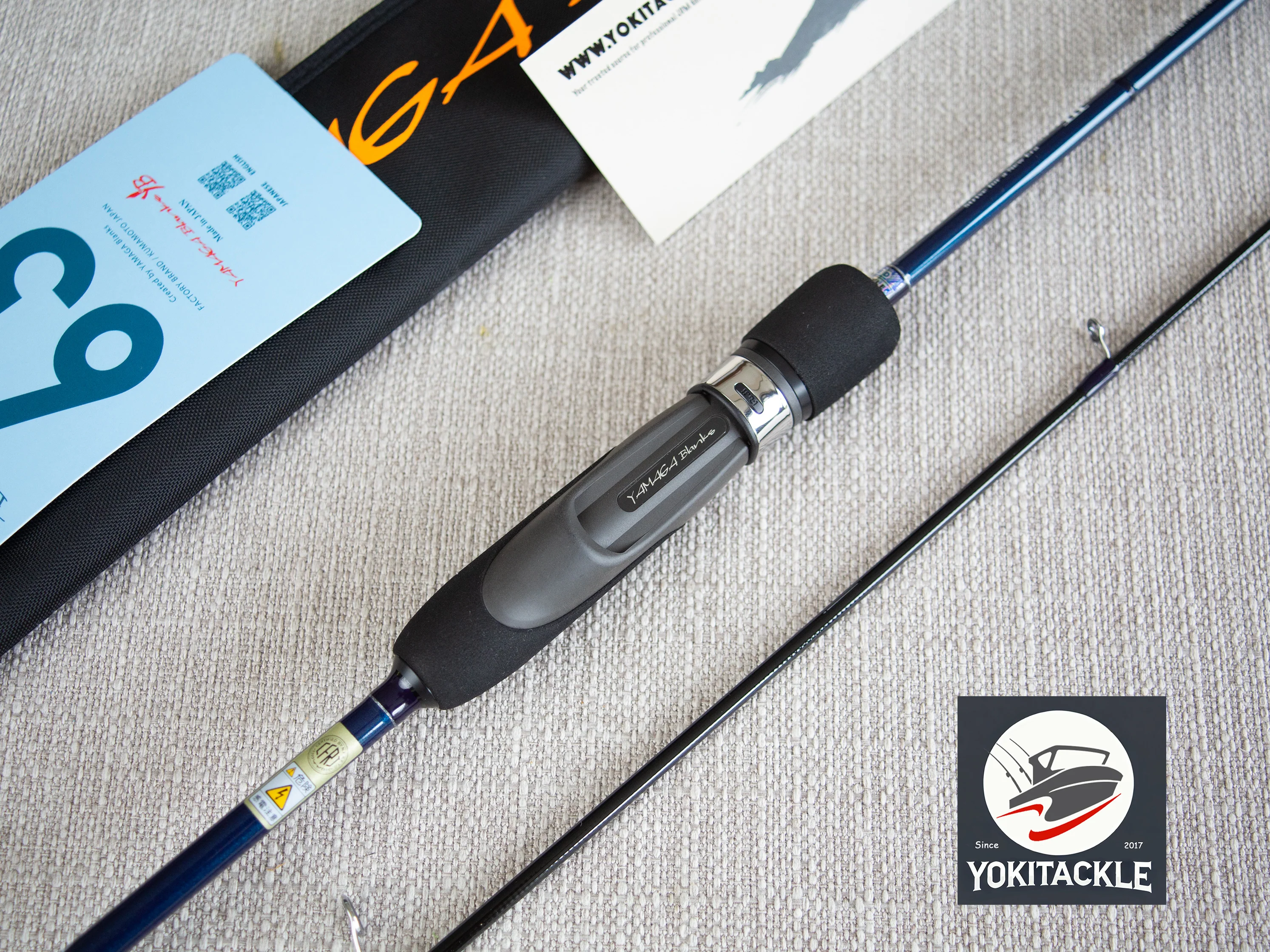 Brand New YAMAGA Blanks BlueCurrentⅢ 63 Spinning Rod - Image 3