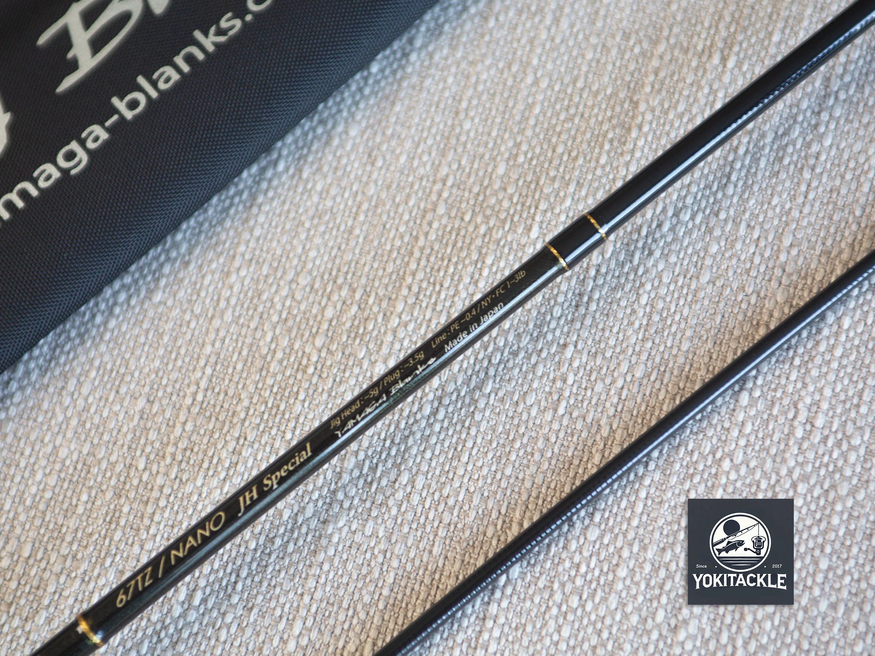 Brand New YAMAGA Blanks BlueCurrent 67/TZ NANO JH-Special Fishing Rod - Image 4
