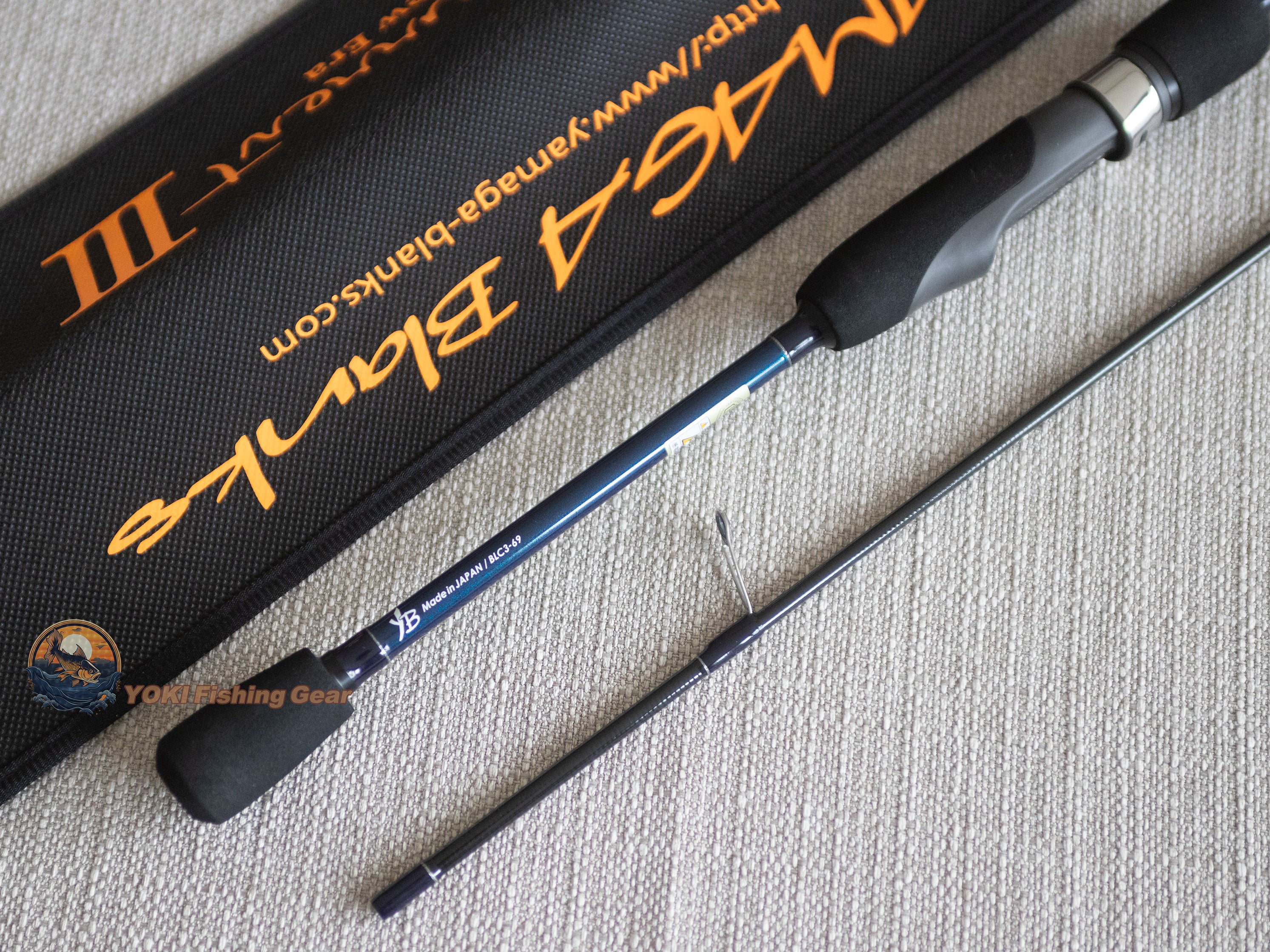 Brand New YAMAGA Blanks BlueCurrent III 69 Spinning Rod - Image 2